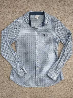 Shyanne Women's Blue Cowgirl Button-Down Shirt